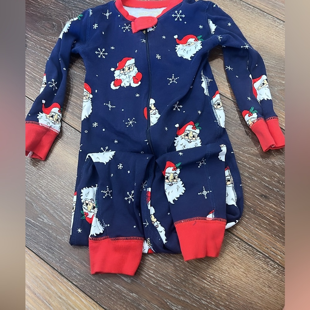 TBBC Santa onesie 3t